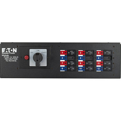 Eaton Bypass Power Module (BPM) - 3 x NEMA L6-30R, 6 x NEMA 5-20R - 125 A