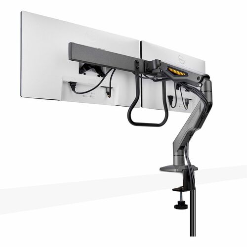 Bras de bureau pour deux écrans StarTech.com avec support croisé