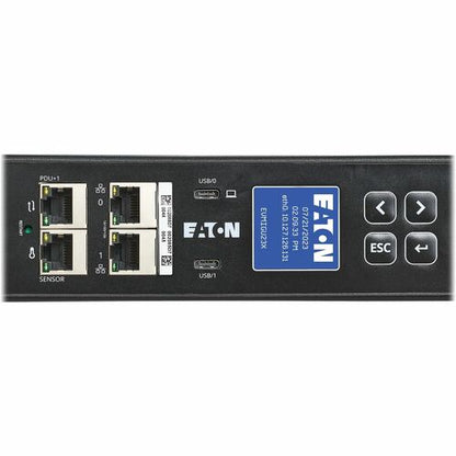 Unité de distribution d'alimentation Eaton G4 42 prises - Mesure - Entrée universelle - 24 x IEC 60320 C