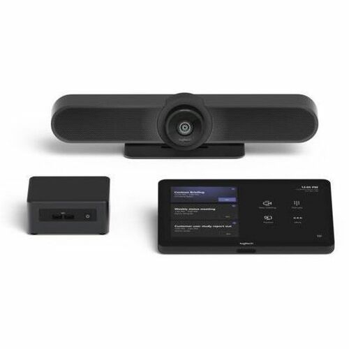 Logitech Small Microsoft Teams Rooms with Tap + MeetUp + ASUS NUC