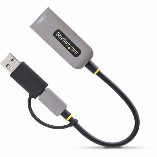 Adaptador USB-C a Ethernet StarTech.com con adaptador USB-A, 10/100/1000 Mbps, EE. UU.