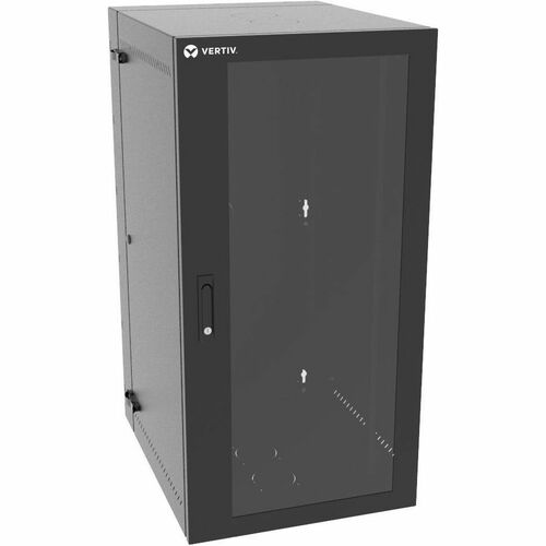 Vertiv VR Rack 25U 4 Post Rack | Vertical Rack Post | Wall Mount | 121