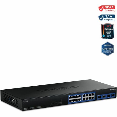 CONMUTADOR DE 20 PUERTOS 2,5G CON PUERTOS SFP+ 10G Y 16 PUERTOS RJ-45 2,5G