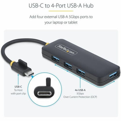 StarTech.com StarTech.com Hub USB-C 4 ports, 5 Gbit/s, USB