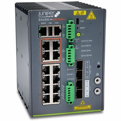INTERRUPTOR ENDURECIDO DE FIBRA EX DE 24 P CON FUENTE DE ALIMENTACIÓN DE CC