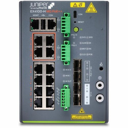 INTERRUPTOR ENDURECIDO DE FIBRA EX DE 24 P CON FUENTE DE ALIMENTACIÓN DE CC