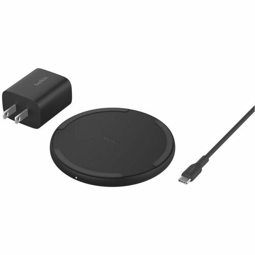 Chargeur sans fil Belkin BoostCharge 15 W - Pour smartphone, écouteurs,