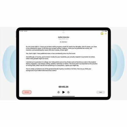 Apple iPad Air 11 (2025) A3267 Tablet - 11\" - 8 GB - 512 GB Storage -