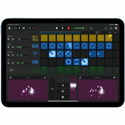 Tableta Apple iPad (11.ª generación) A3354 - 11" - 6 GB - 128 GB de almacenamiento - Azul