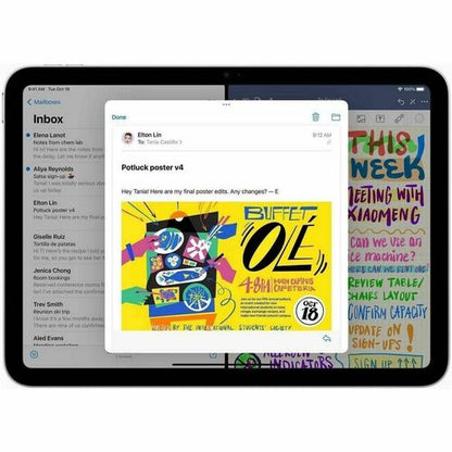 Apple iPad (11th Generation) A3355 Tablet - 11\" - 6 GB - 512 GB Storage - 5G