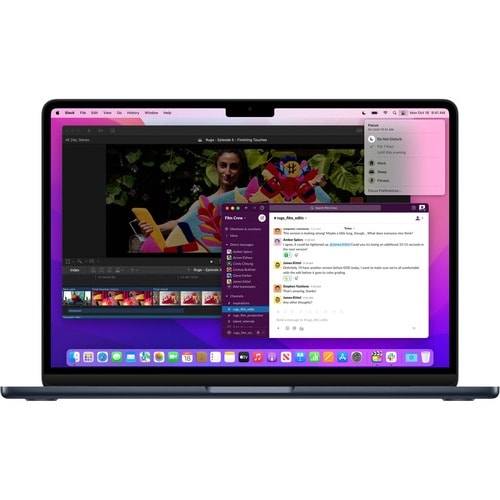 Apple 2025 MacBook Air MW133LL/A 13.6\" Notebook - Apple M4 - 16 GB - 512 G Midnight