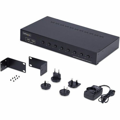 8-PORT RACK MOUNT KVM SWITCH - DISPLAYPORT 1.2 KVM 4K 60HZ