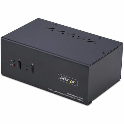 CONMUTADOR KVM DE 2 PUERTOS PARA DOS MONITORES DISPLAYPORT + HDMI 4K 60HZ