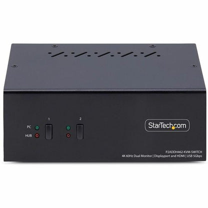 CONMUTADOR KVM DE 2 PUERTOS PARA DOS MONITORES DISPLAYPORT + HDMI 4K 60HZ