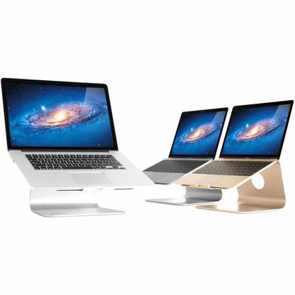 Support pour ordinateur portable Rain Design iLevel2 - Bureau - Aluminium anodisé - Pour