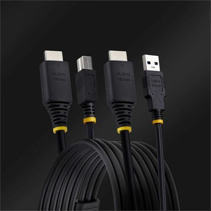 Cable KVM HDMI y USB de 5 Gbps de StarTech.com de 3 m (10 pies), hasta 4K 60 Hz, HDMI 2.0 y USB combinado