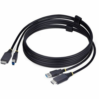 Cable KVM HDMI y USB de 5 Gbps de StarTech.com de 1,8 m (6 pies), hasta 4K 60 Hz, HDMI 2.0 y USB Comb