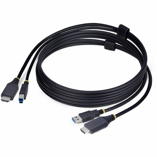 Cable KVM HDMI y USB de 5 Gbps de StarTech.com de 1,8 m (6 pies), hasta 4K 60 Hz, HDMI 2.0 y USB Comb