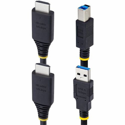 Cable KVM HDMI y USB de 5 Gbps de StarTech.com de 1,8 m (6 pies), hasta 4K 60 Hz, HDMI 2.0 y USB Comb