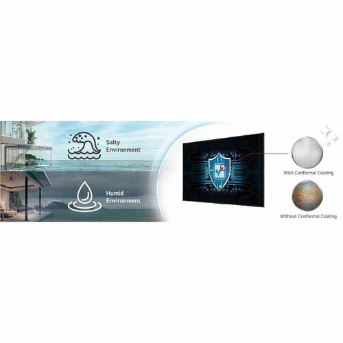 Écran d'affichage UHD LG 55UH5N-M - Écran LCD 55" - Commutateur Super Dimensionnel (ADS) avancé - 24 h/24 et 7 j/7