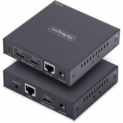 Extensor KVM HDMI StarTech.com sobre red IP, 4K 60 Hz, sin controlador, HDMI y USB sobre Ethernet