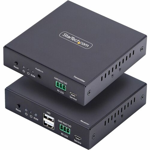 Extensor KVM HDMI StarTech.com sobre red IP, 4K 60 Hz, sin controlador, HDMI y USB sobre Ethernet
