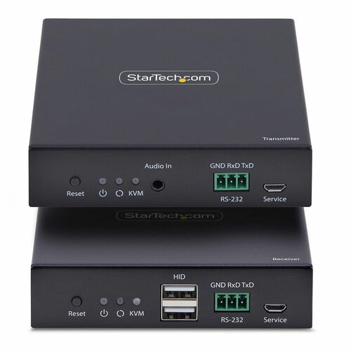 Extensor KVM HDMI StarTech.com sobre red IP, 4K 60 Hz, sin controlador, HDMI y USB sobre Ethernet