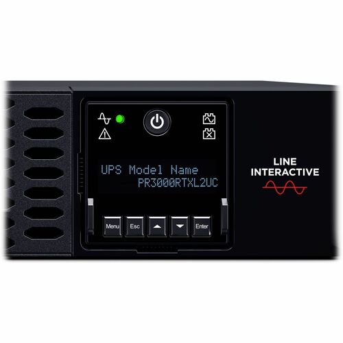 CyberPower New Smart App Sinewave PR3000RTXL2UCN 3000VA Rack/Tower UPS