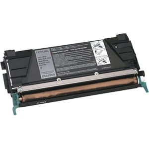 BLACK RETURN PROGRAM TONER CART FOR C522 C524 C530 C532 SER 4K YLD