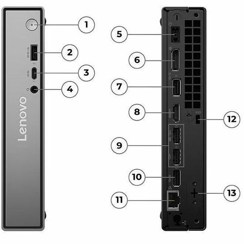 Computadora de escritorio Lenovo ThinkCentre neo 50q Gen 5 13B9002WCA (13B9002WCA)