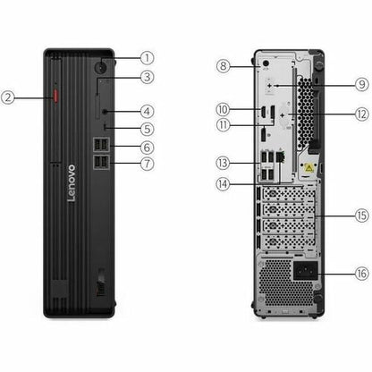 Computadora de escritorio Lenovo ThinkCentre M90s Gen 6 12YU000HCA (12YU000HCA)