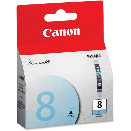 Cartucho de tinta Canon CLI-8PC - Inyección de tinta - Rendimiento estándar - Cian