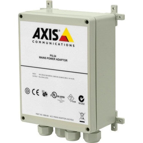 Adaptador de corriente Axis para carcasa exterior (paquete)
