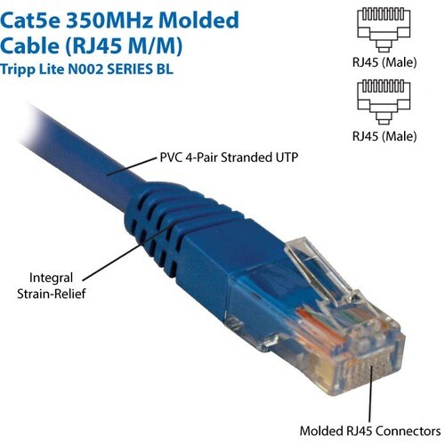 Câble de raccordement UTP Cat5e Tripp Lite