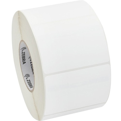 Zebra Label Paper 4 x 3in Direct Thermal Zebra Z-Perform 2000D 3 in core - 4\" (