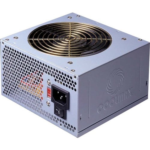 FUENTE DE ALIMENTACIÓN ATX COOLMAX 500W VENTILADOR INTELIGENTE DE 120MM V-500