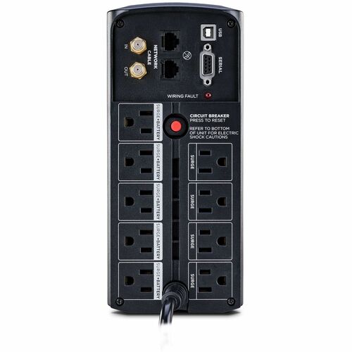 Cyber Power CyberPower UPS Systems CP850AVRLCD Intelligent LCD -  Capa