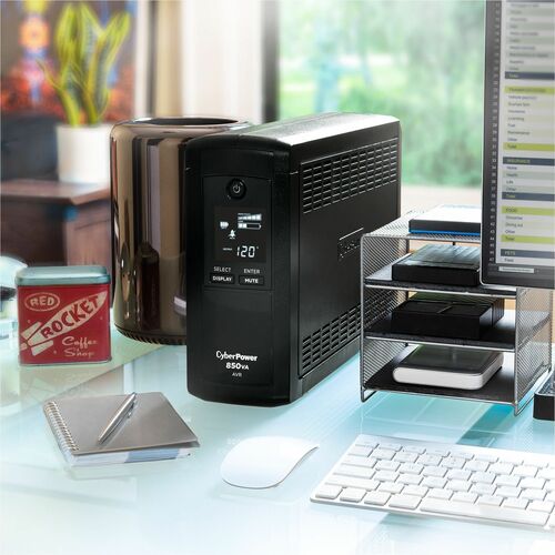 Cyber Power CyberPower UPS Systems CP850AVRLCD Intelligent LCD -  Capa