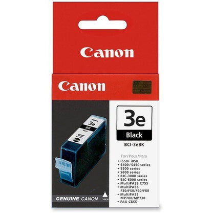 Cartucho de tinta original Canon Bci-3ebk - Inyección de tinta - 500 páginas -