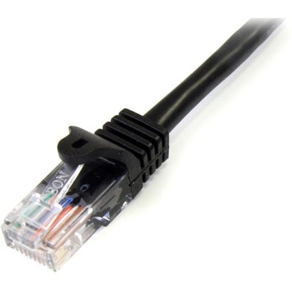 Câble patch UTP Cat5e anti-accroc StarTech.com noir de 3 m