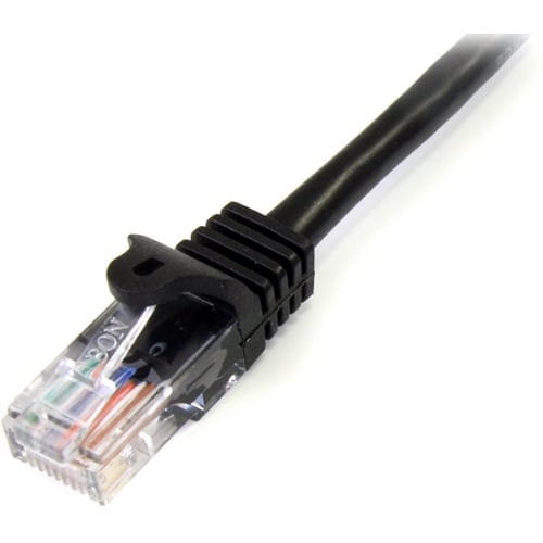 Câble patch UTP Cat5e anti-accroc StarTech.com noir de 3 m