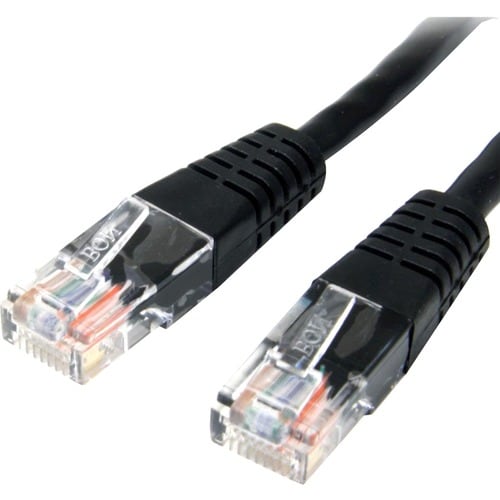 Câble patch UTP Cat5e moulé noir StarTech.com de 7,6 m