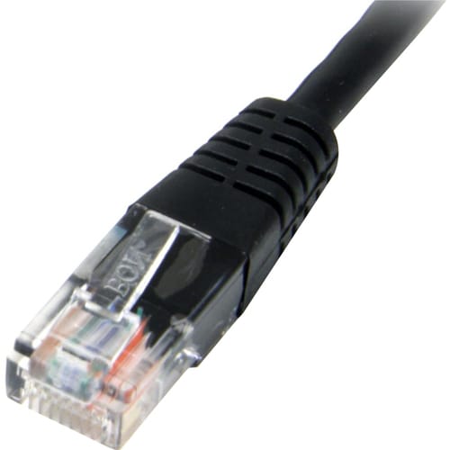 Câble patch UTP Cat5e moulé noir StarTech.com de 7,6 m