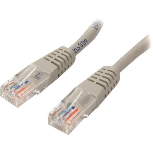 StarTech.com 5 ft Cat5e Gray Molded RJ45 UTP Cat 5e Patch Cable