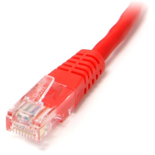 Câble patch UTP Cat5e moulé rouge StarTech.com de 4,6 m