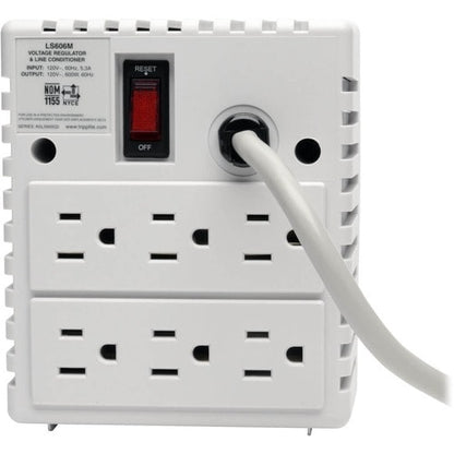 Tripp Lite 600W Mini Tower Line Conditioner - Surge, EMI / RFI, Over V