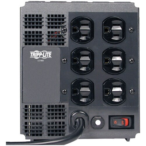Acondicionador de línea minitorre Tripp Lite de 1800 W: sobretensión, EMI/RFI, sobretensión