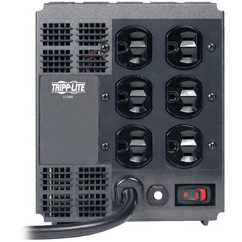Acondicionador de línea minitorre Tripp Lite de 1800 W: sobretensión, EMI/RFI, sobretensión