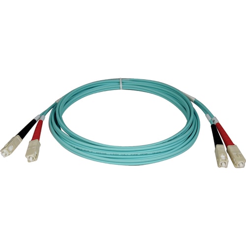 Tripp Lite Aqua Duplex Fiber Patch Cable