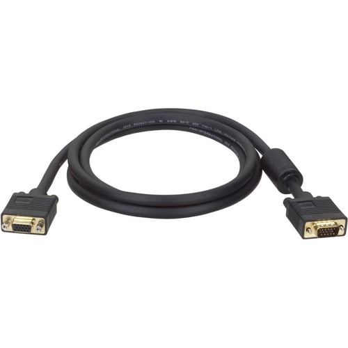 Tripp Lite 25ft VGA Coax Monitor Extension Cable with RGB High Resolution HD15 M/F 25' - H